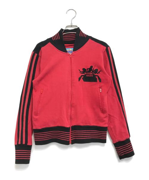 SUPER HYSTERIC（スーパーヒステリック）SUPER HYSTERIC (スーパーヒステリック) スウェットジャケット レッド サイズ:FREEの古着・服飾アイテム