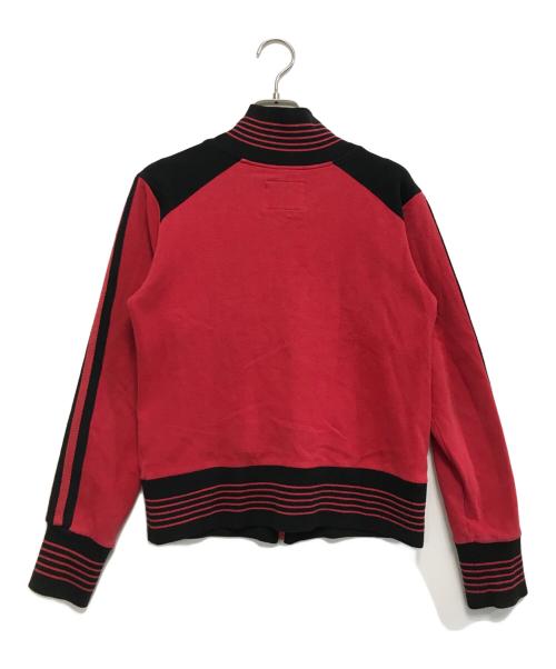 SUPER HYSTERIC（スーパーヒステリック）SUPER HYSTERIC (スーパーヒステリック) スウェットジャケット レッド サイズ:FREEの古着・服飾アイテム