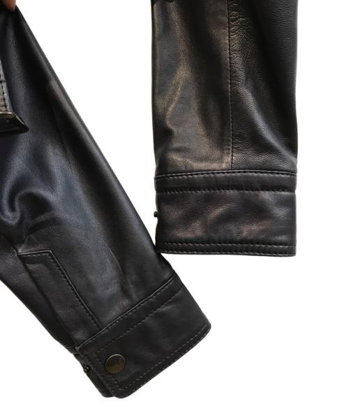 COACH（コーチ）COACH (コーチ) ラムレザーコート ブラック サイズ:XSの古着・服飾アイテム