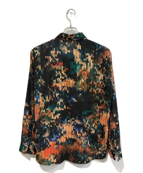 NO ID.（ノーアイディー）NO ID. (ノーアイディー) モザイクプリントSH マルチカラー サイズ:2の古着・服飾アイテム