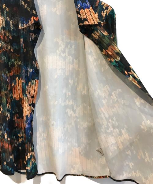 NO ID.（ノーアイディー）NO ID. (ノーアイディー) モザイクプリントSH マルチカラー サイズ:2の古着・服飾アイテム