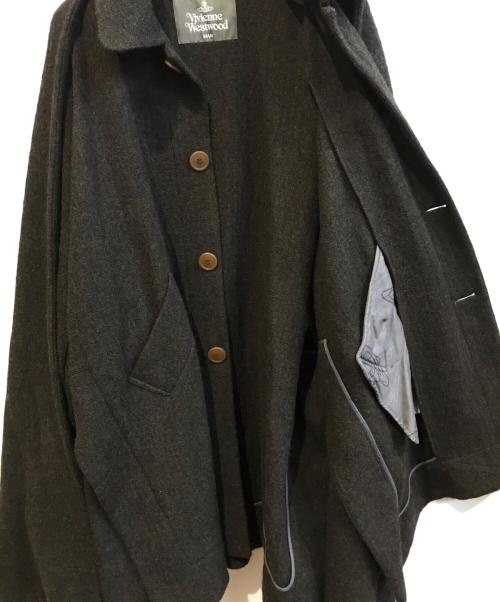 Vivienne Westwood man（ヴィヴィアン ウェストウッド マン）Vivienne Westwood man (ヴィヴィアン ウェストウッド マン) ケープコート ブラウン サイズ:Freeの古着・服飾アイテム