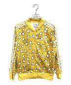 adidas×JEREMY SCOTTアディダス×ジェレミー スコット）の古着「Bone print Track Jacket　S07150」｜イエロー