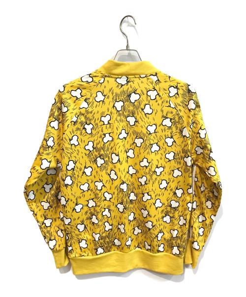 adidas（アディダス）adidas (アディダス) JEREMY SCOTT (ジェレミー スコット) Bone print Track Jacket　S07150 イエロー サイズ:Lの古着・服飾アイテム