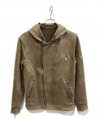 LOVELESSラブレス）の古着「ライダースジャケット」｜ベージュ