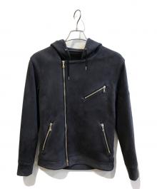 LOVELESS（ラブレス）の古着「ライダースジャケット」｜ネイビー