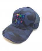 ISETAN MEN'Sイセタンメンズ）の古着「キャップ」｜ネイビー