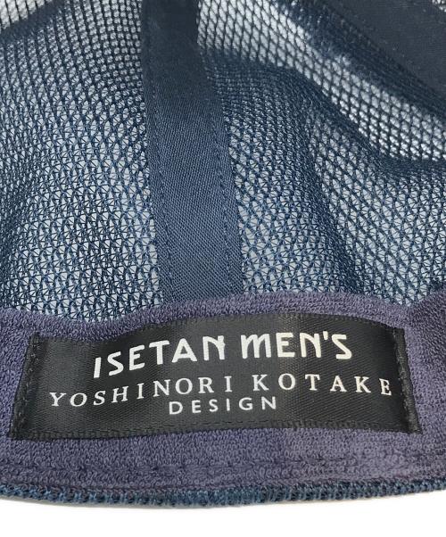 ISETAN MEN'S（イセタンメンズ）ISETAN MEN'S (イセタンメンズ) キャップ ネイビーの古着・服飾アイテム