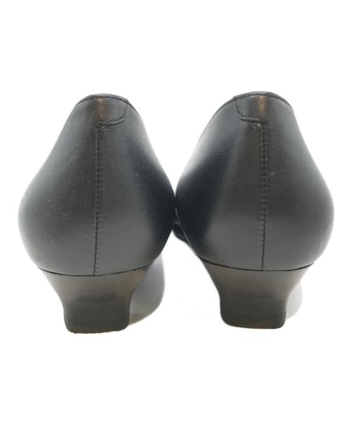 REGAL（リーガル）REGAL (リーガル) プレーンキャリアパンプス　F84M ブラック サイズ:22.5の古着・服飾アイテム