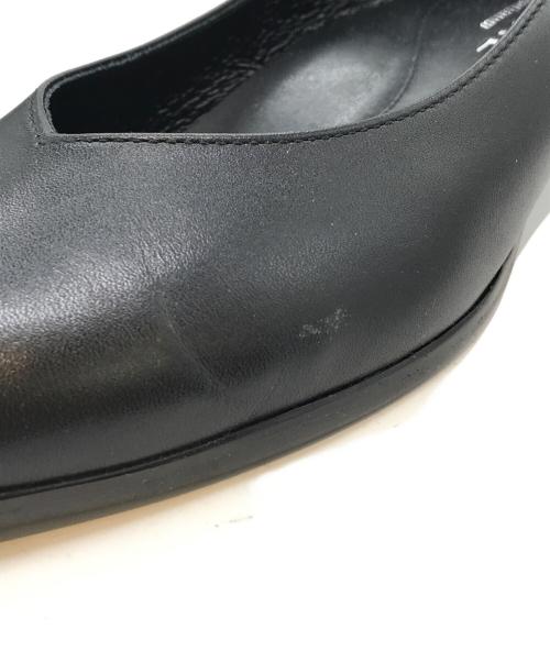 REGAL（リーガル）REGAL (リーガル) プレーンキャリアパンプス　F84M ブラック サイズ:22.5の古着・服飾アイテム