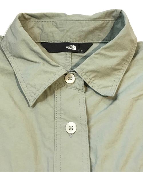 THE NORTH FACE（ザ ノース フェイス）THE NORTH FACE (ザ ノース フェイス) ラッスルキャノピーシャツ　NRW12302 グリーン サイズ:Mの古着・服飾アイテム