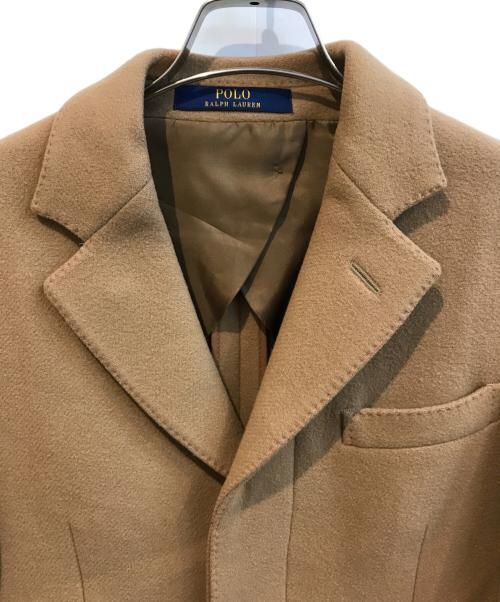 POLO RALPH LAUREN（ポロ・ラルフローレン）POLO RALPH LAUREN (ポロ・ラルフローレン) チェスターコート ベージュ サイズ:36Sの古着・服飾アイテム