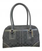 COACHコーチ）の古着「トートバッグ」｜ブラック