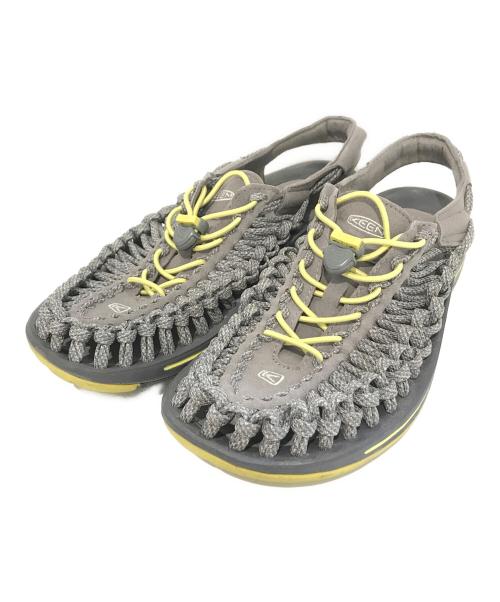 KEEN（キーン）KEEN (キーン) サンダル グレー サイズ:27の古着・服飾アイテム