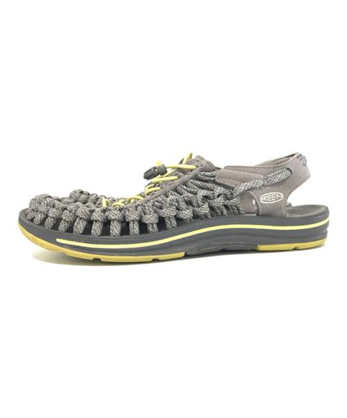 KEEN（キーン）KEEN (キーン) サンダル グレー サイズ:27の古着・服飾アイテム