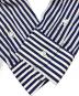 中古・古着 Epaulet Individualized Shirts (エポールインディビジュアライズド シャツ) バンドカラーストライプシャツ ブルー サイズ:Free：9000円