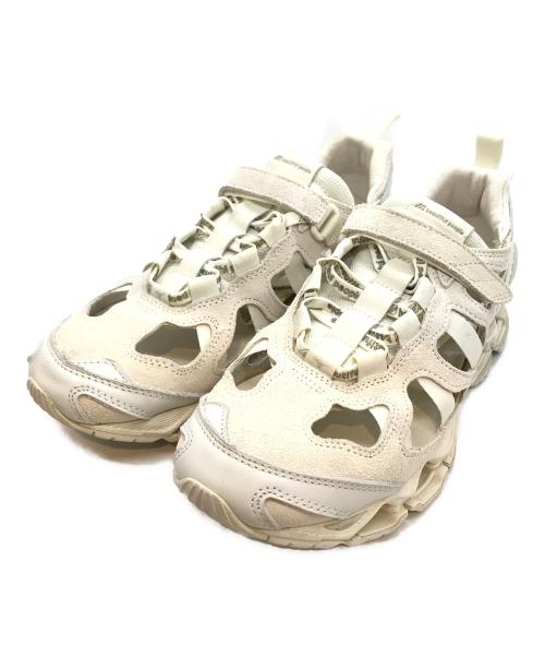 MIZUNO（ミズノ）MIZUNO (ミズノ) beautiful people (ビューティフルピープル) WAVE PROPHECY LS　D1GG215904 ホワイト サイズ:26の古着・服飾アイテム