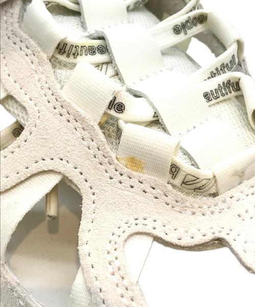 MIZUNO（ミズノ）MIZUNO (ミズノ) beautiful people (ビューティフルピープル) WAVE PROPHECY LS　D1GG215904 ホワイト サイズ:26の古着・服飾アイテム