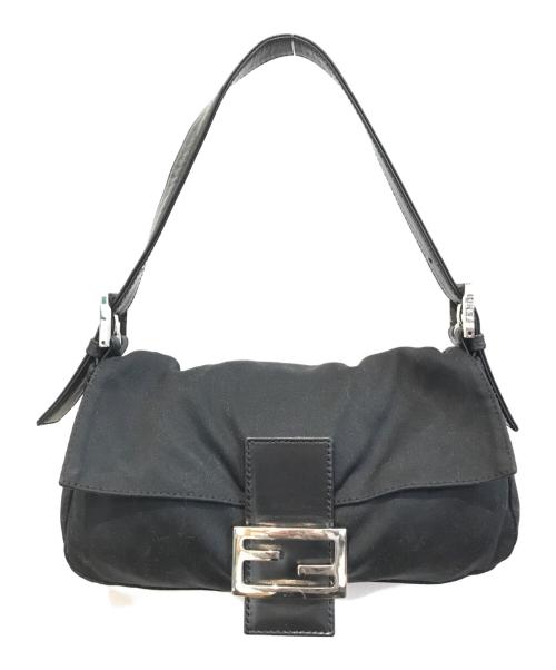 FENDI（フェンディ）FENDI (フェンディ) マンマバケットハンドバッグ　2321.26424.008　マンマバケット ブラックの古着・服飾アイテム