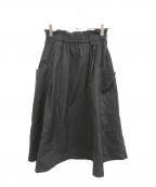 HIROKO KOSHINOヒロコ コシノ）の古着「ラップライクデザインスカート」｜ブラック