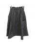 HIROKO KOSHINO（ヒロコ コシノ）の古着「ラップライクデザインスカート」｜ブラック