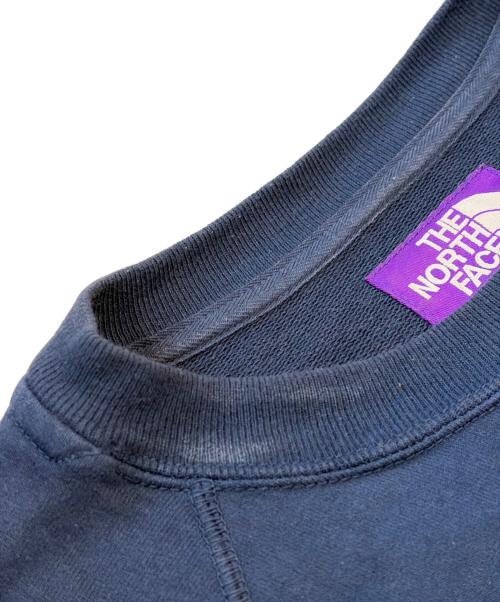 THE NORTHFACE PURPLELABEL（ザ・ノースフェイス パープルレーベル）THE NORTHFACE PURPLELABEL (ザ・ノースフェイス パープルレーベル) 半袖スウェット　NT6905N ネイビー サイズ:Ｓの古着・服飾アイテム