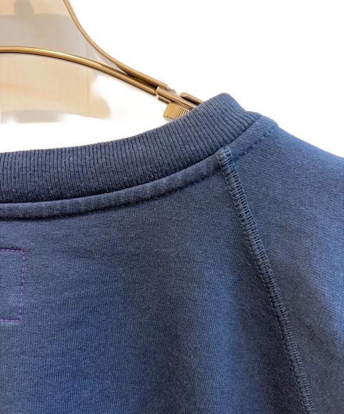 THE NORTHFACE PURPLELABEL（ザ・ノースフェイス パープルレーベル）THE NORTHFACE PURPLELABEL (ザ・ノースフェイス パープルレーベル) 半袖スウェット　NT6905N ネイビー サイズ:Ｓの古着・服飾アイテム