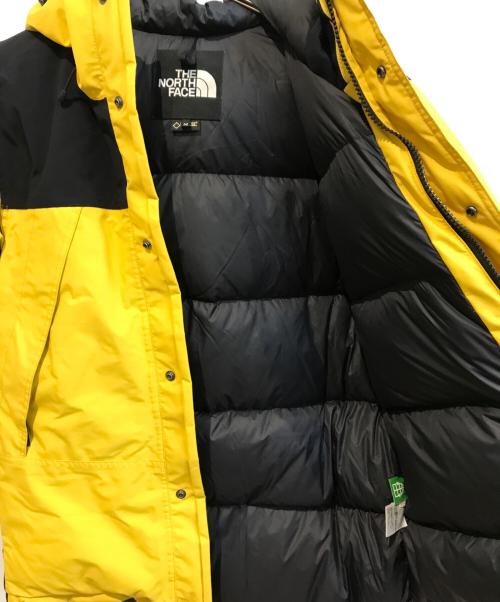 THE NORTH FACE（ザ ノース フェイス）THE NORTH FACE (ザ ノース フェイス) MOUNTAIN DOWN JACKET イエロー サイズ:Mの古着・服飾アイテム
