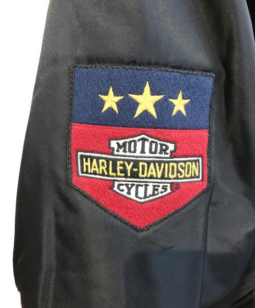 HARLEY-DAVIDSON（ハーレーダビッドソン）HARLEY-DAVIDSON (ハーレーダビッドソン) リバーシブルMA1ジャケット オリーブ サイズ:Lの古着・服飾アイテム