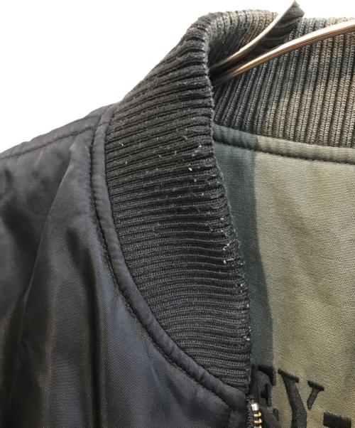 HARLEY-DAVIDSON（ハーレーダビッドソン）HARLEY-DAVIDSON (ハーレーダビッドソン) リバーシブルMA1ジャケット オリーブ サイズ:Lの古着・服飾アイテム
