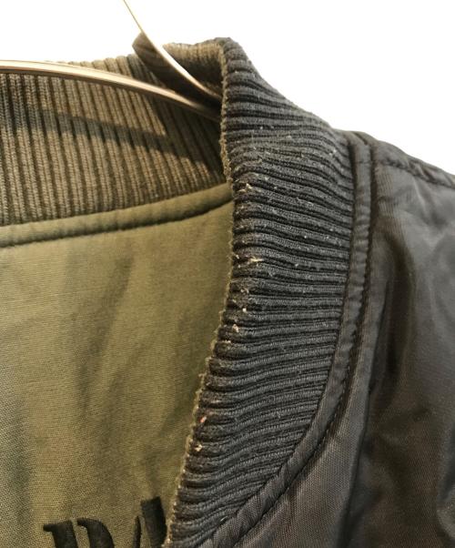 HARLEY-DAVIDSON（ハーレーダビッドソン）HARLEY-DAVIDSON (ハーレーダビッドソン) リバーシブルMA1ジャケット オリーブ サイズ:Lの古着・服飾アイテム