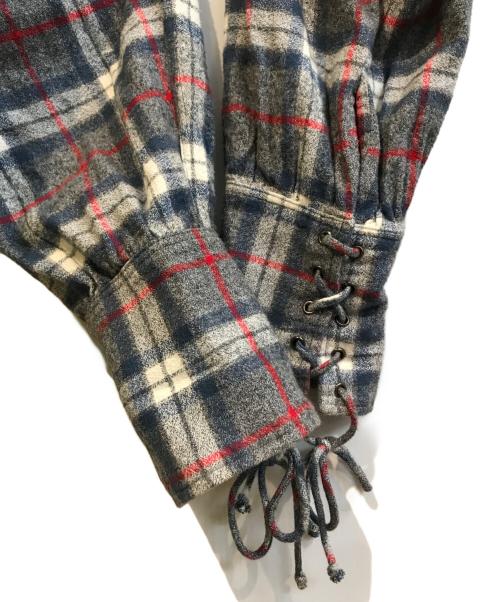 AiE（エーアイイー）AiE (エーアイイー) string Smock ネイビー サイズ:Lの古着・服飾アイテム