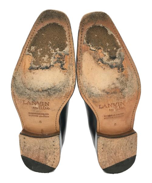 LANVIN en Bleu（ランバンオンブルー）LANVIN en Bleu (ランバンオンブルー) ローファー ブラック サイズ:6の古着・服飾アイテム