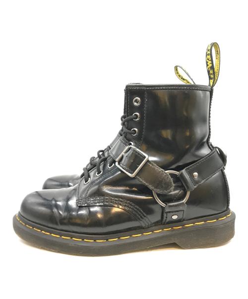 Dr.Martens（ドクターマーチン）Dr.Martens (ドクターマーチン) 1460 Harness Boots ブラック サイズ:UK7の古着・服飾アイテム