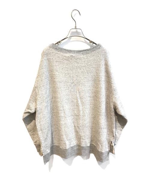 FRAMeWORK（フレームワーク）FRAMeWORK (フレームワーク) ボートネックワイドスウェット　25070220718030 グレー サイズ:Free 未使用品の古着・服飾アイテム