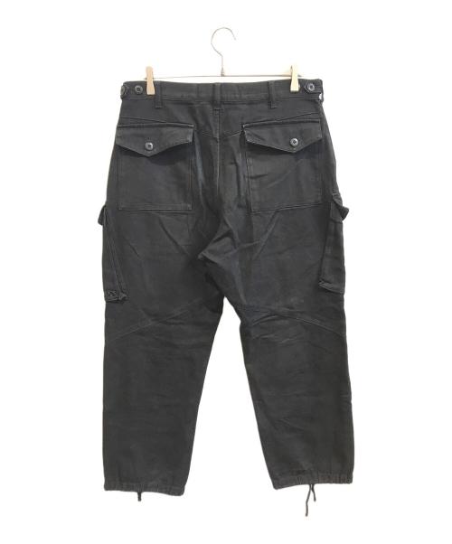 X-LARGE（エクストララージ）X-LARGE (エクストララージ) overdyed cargo pants ブラック サイズ:91cm (W36)の古着・服飾アイテム