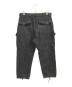X-LARGE (エクストララージ) overdyed cargo pants ブラック サイズ:91cm (W36)：5000円