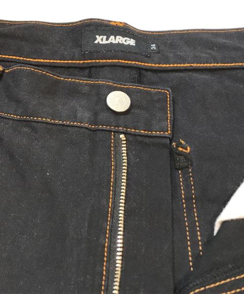 X-LARGE（エクストララージ）X-LARGE (エクストララージ) ペインターパンツ ブラック サイズ:W34の古着・服飾アイテム
