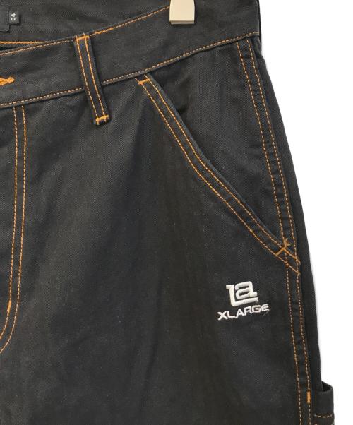 X-LARGE（エクストララージ）X-LARGE (エクストララージ) ペインターパンツ ブラック サイズ:W34の古着・服飾アイテム