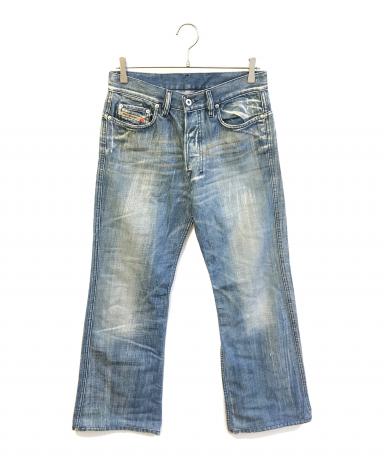 中古・古着通販】DIESEL (ディーゼル) バギーフレアデニムパンツ