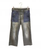 DIESELディーゼル）の古着「ベイカーパンツ」｜ブラック