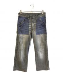 DIESEL（ディーゼル）の古着「ベイカーパンツ」｜ブラック