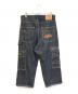 X-LARGE (エクストララージ) EMBROIDERED DENIM CARGO PANTS 101224031013 インディゴ サイズ:W34：7000円
