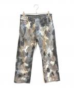 DIESELディーゼル）の古着「デニムパンツ」｜グレー