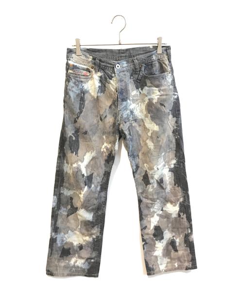 DIESEL（ディーゼル）DIESEL (ディーゼル) デニムパンツ グレー サイズ: 71cm (W28)の古着・服飾アイテム