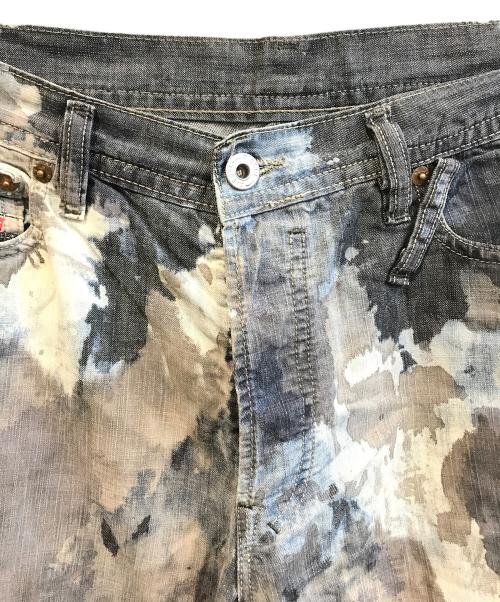 DIESEL（ディーゼル）DIESEL (ディーゼル) デニムパンツ グレー サイズ: 71cm (W28)の古着・服飾アイテム