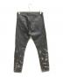 DIESEL (ディーゼル) コーティングパンツ ブラック サイズ:71cm(W28)：7000円