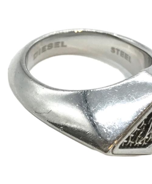 DIESEL（ディーゼル）DIESEL (ディーゼル) リング シルバー サイズ:10号の古着・服飾アイテム