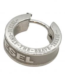 DIESEL（ディーゼル）の古着「フープピアス」｜シルバー
