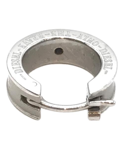 DIESEL（ディーゼル）DIESEL (ディーゼル) フープピアス シルバーの古着・服飾アイテム